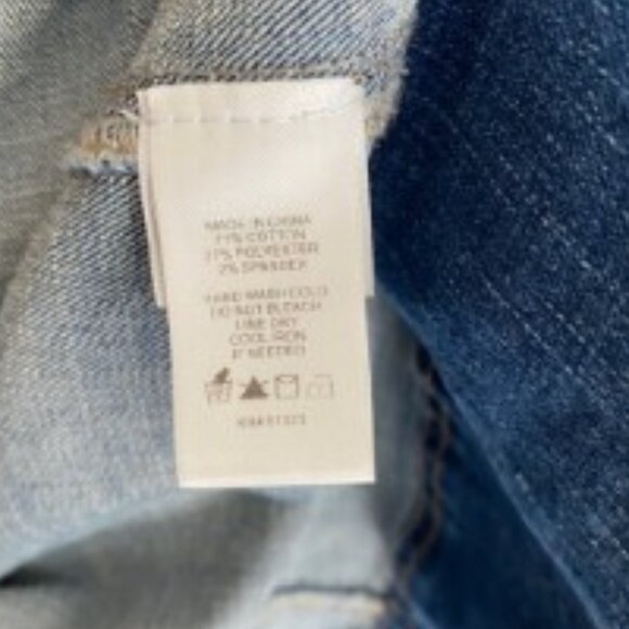 1. State Scoop Neck sleeveless denim Fit & Flare Dress XLarge - Picture 5 of 5